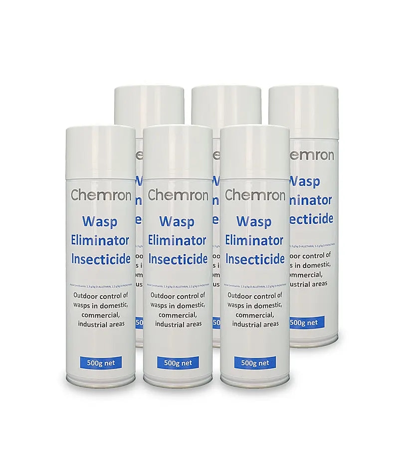 Chemron Wasp Eliminator Insecticide 500gm (6 pack)