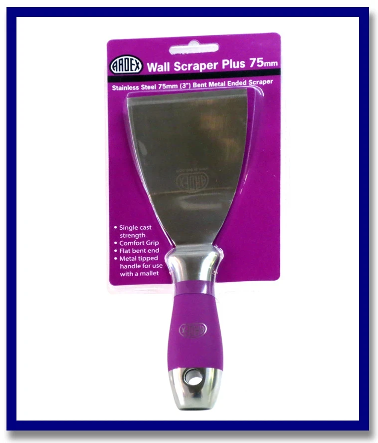 Premium Bent Wall Scapper - Stone Doctor Australia - Tiling Tools