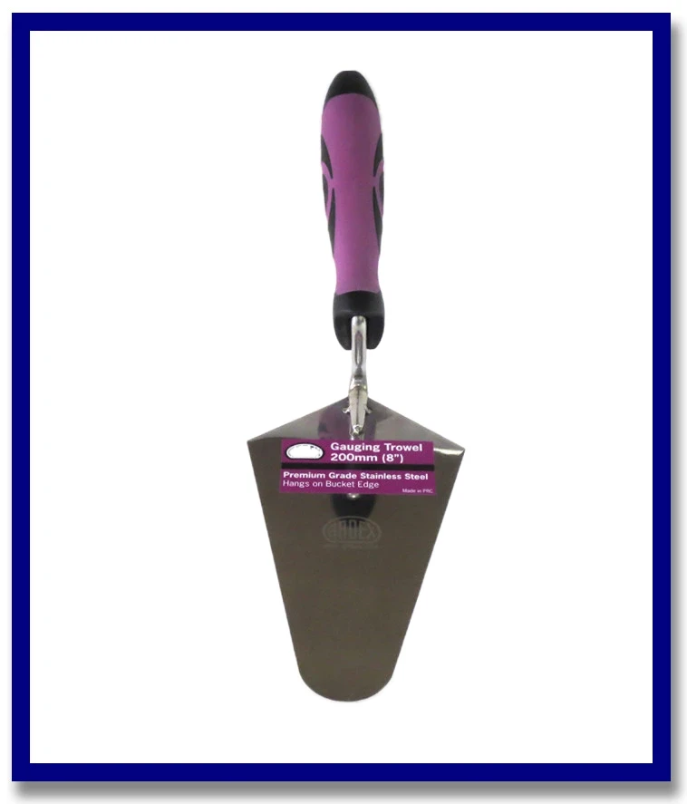 SS Gauging Trowel 200mm 8 inch - Stone Doctor Australia - Tiling Tools
