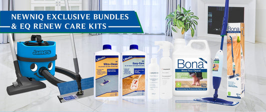 NewNiq Floor Care Bundles & EQ Renew Care Kits