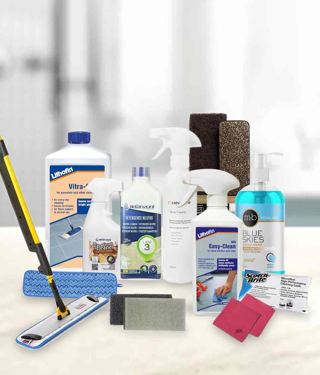 Approved Regular Stone Cleaning Products