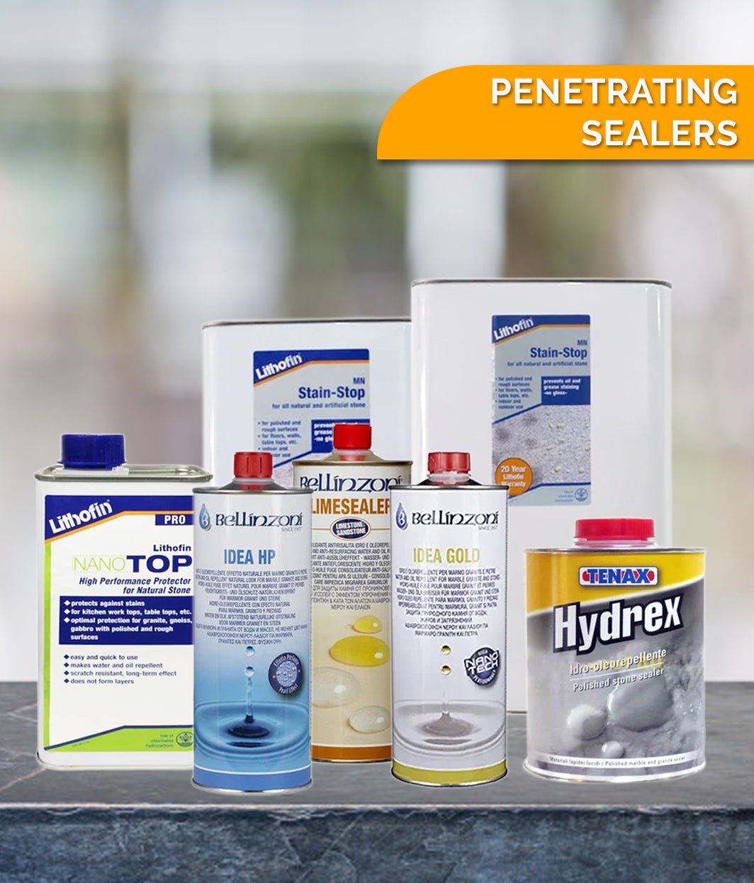 Stone Penetrating Sealers - Solvent Based | Stone Doctor Australia