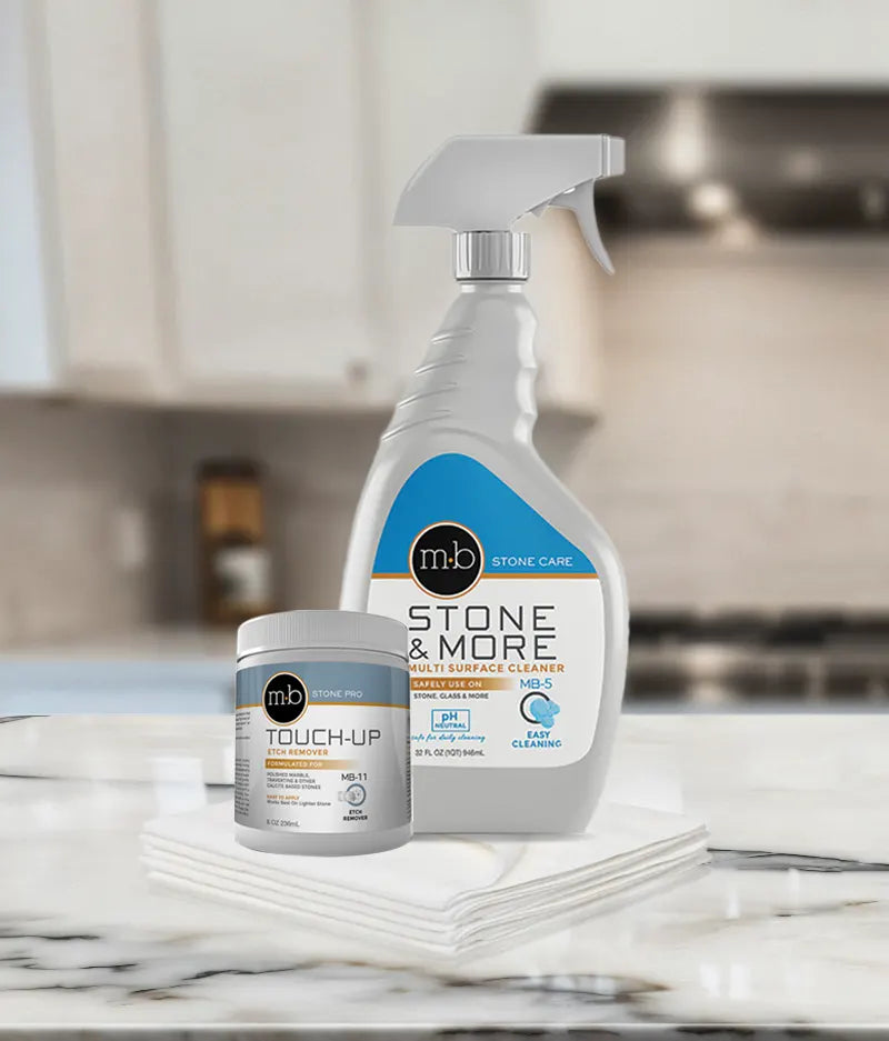 Polished Marble Table Care Bundle