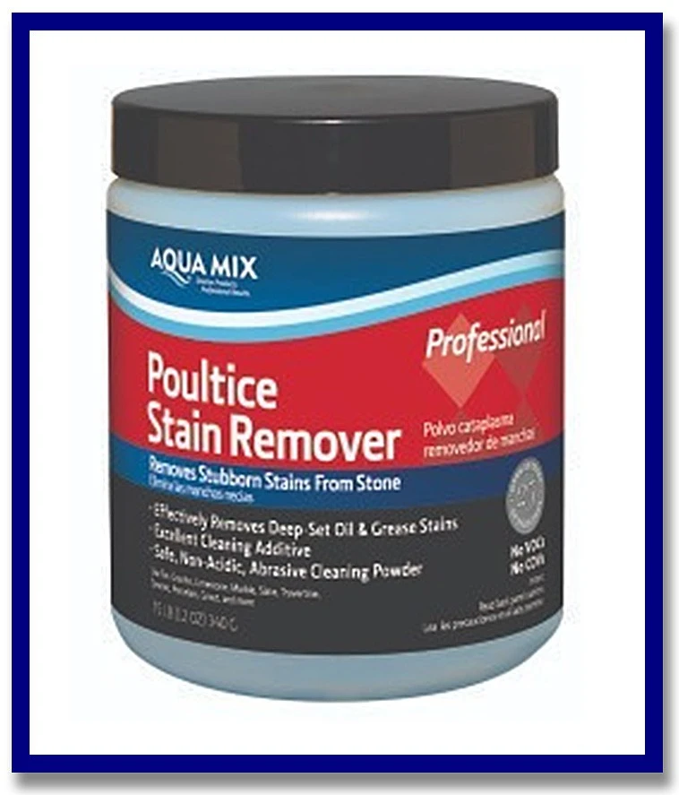 Aqua Mix Poultice Stain Remover