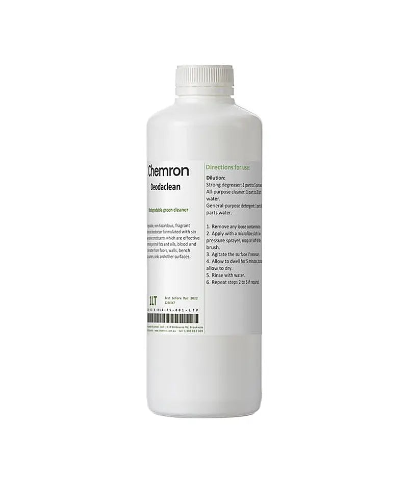 Chemron Deodaclean Cleaner & Deodoriser - Stone Doctor Australia - Cleaning > Building Care > Deodoriser And Cleaner
