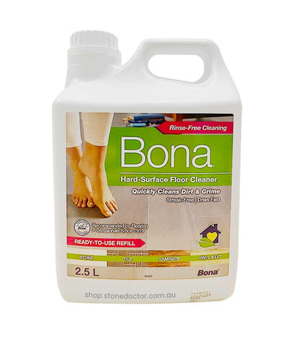 BONA Tile & Laminate Floor Cleaner - 2.5 Litres - Stone Doctor Australia - BONA