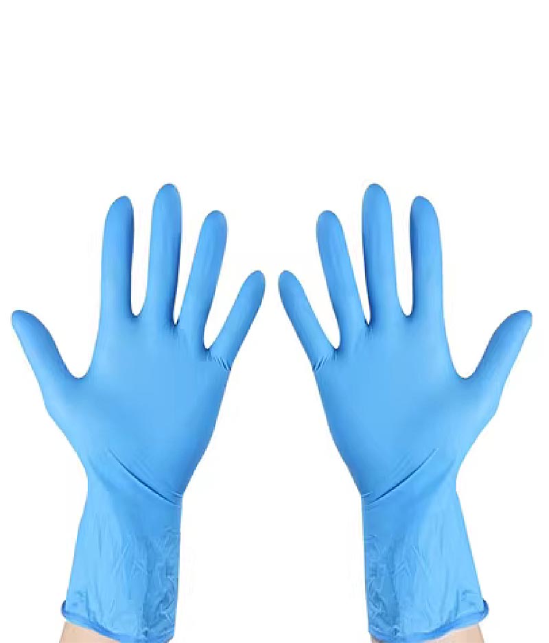 MaxValu Long Cuff Nitrile Gloves - 100 Pcs Per Box