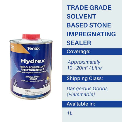 Tenax Hydrex - 1 Litre - Stone Doctor Australia - Tenax - information -