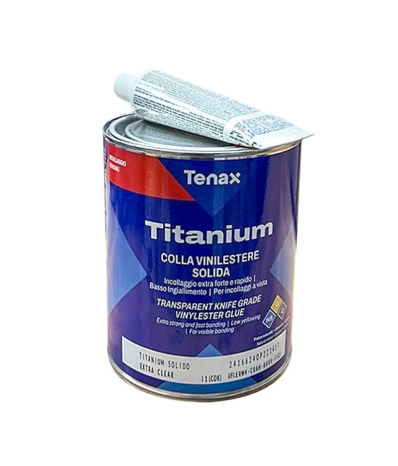 Tenax Titanium - 1 Litre c/w Hardener - Stone Doctor Australia - Natural Stone > Chemicals > Stone Glue