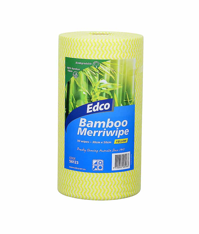 Edco Bamboo Merriwipes - 90 Sheets Per Roll