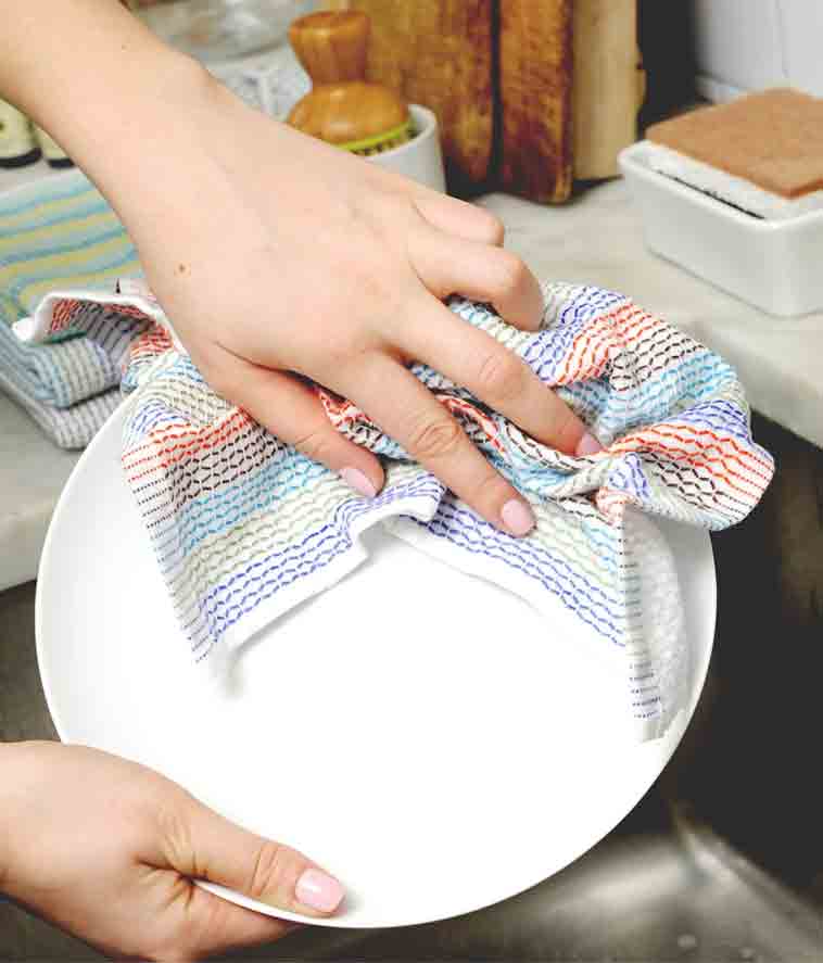 Tidy Dish Cloths Multi Set/3 - Stone Doctor Australia - Household Cleaning > Tools > Kitchen Cloth