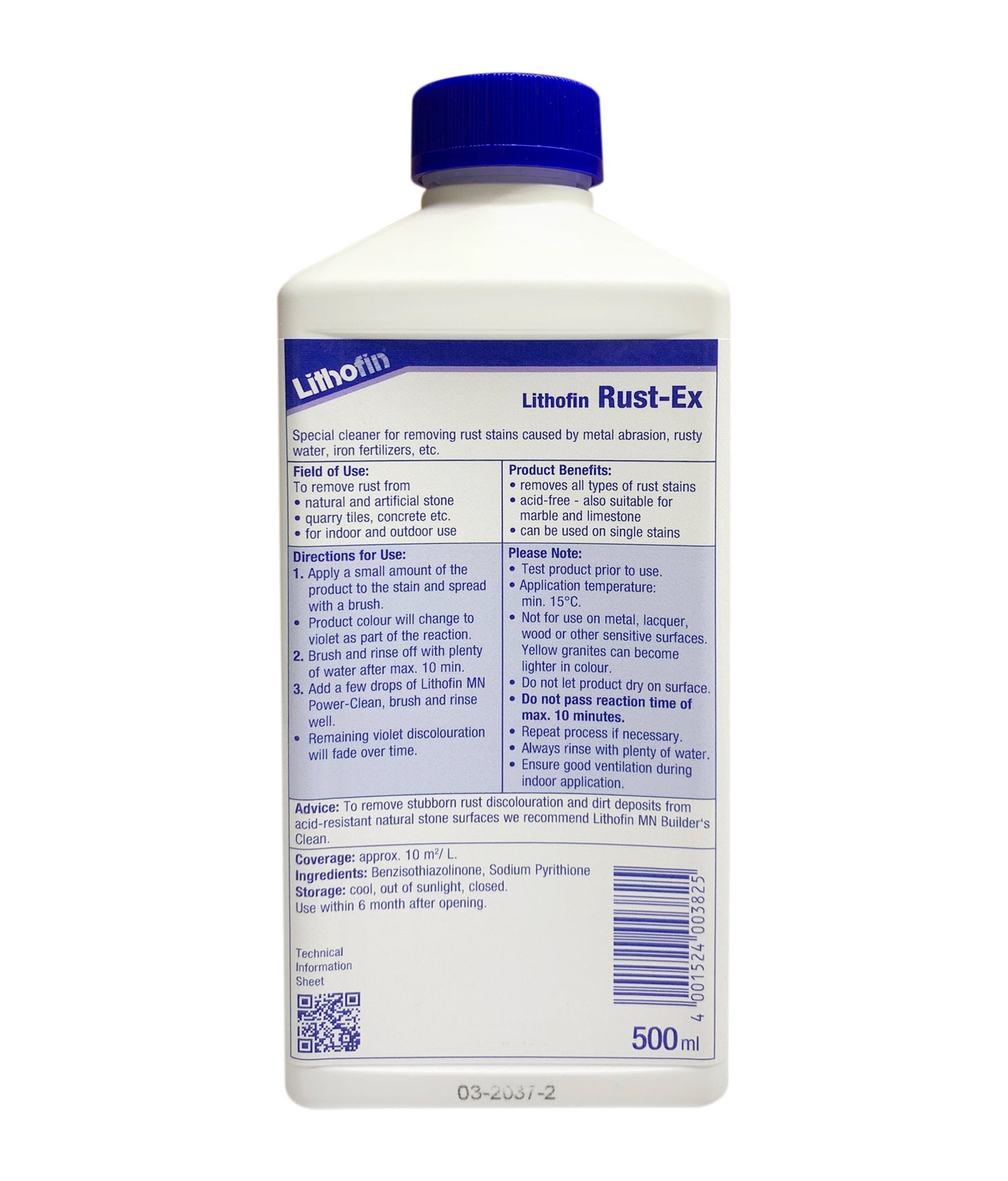 Lithofin Rust-Ex - 500ML