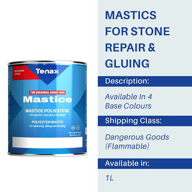 Tenax Solido Glue - 1 Litre c/w Hardener - Stone Doctor Australia - Stone Repair Products > Glue And Sealants > Marble Adhesive