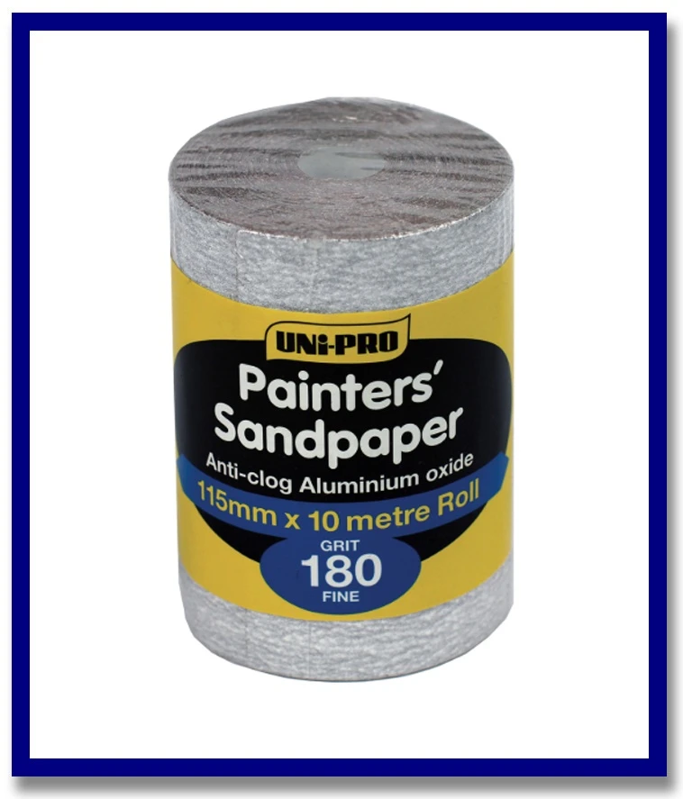 UNi-PRO Painter's Sandpaper (Aluminum Oxide) - 1 Pc - Stone Doctor Australia - Painting Equipment > Preparation > Sandpaper