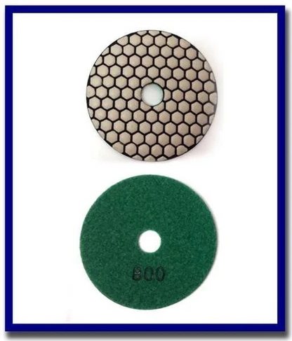 SDA Premium Dry Grinding Diamond V'cro Pad - Stone Doctor Australia - For Dry Grinding - Resin Bond