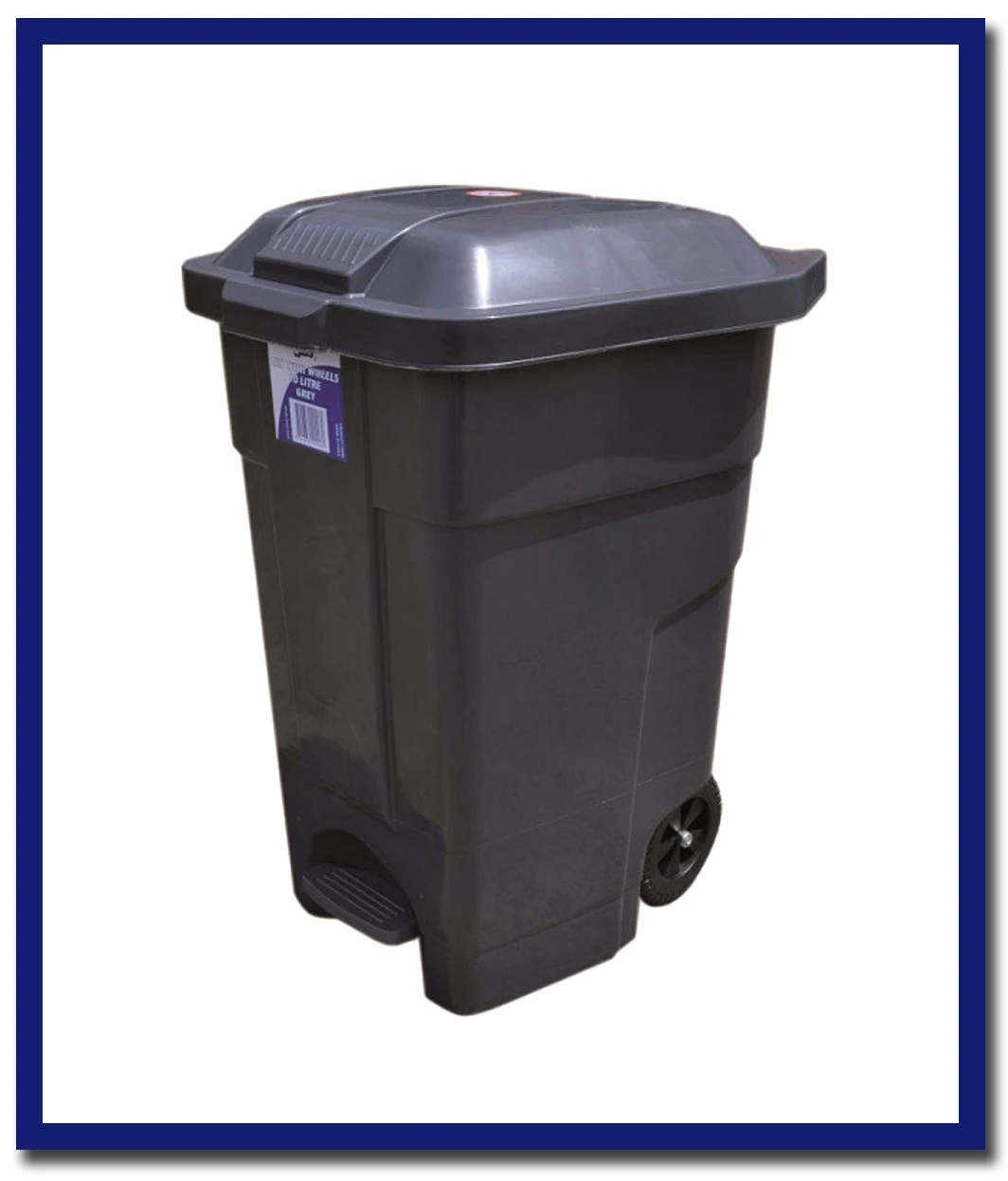 Edco Heavy Duty Bin With Wheels - 1 Unit - Stone Doctor Australia - Cleaning Accessories > Bins > Wheelie Bin