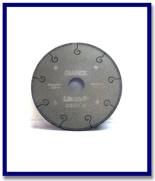 125mm Diarex LEGEND Vacuum Brazed Blade -General All Stone Types - Stone Doctor Australia - Diarex Cutting Blades