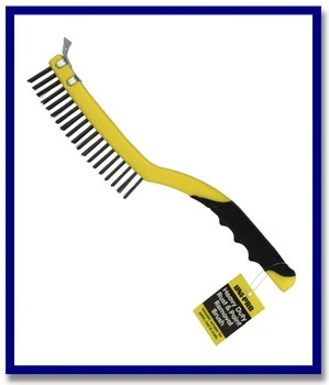 UNi-PRO Rust and Paint Wire Brush Large (Wire Brush) - 1 UNIT - Stone Doctor Australia - Painting Equipment > Preparation > Wire Brush