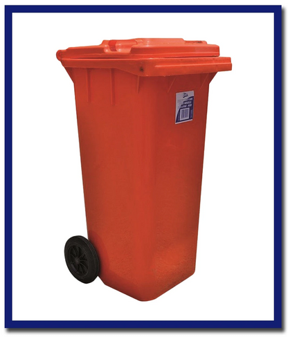 Edco Heavy Duty Bin With Wheels - 1 Unit - Stone Doctor Australia - Cleaning Accessories > Bins > Wheelie Bin