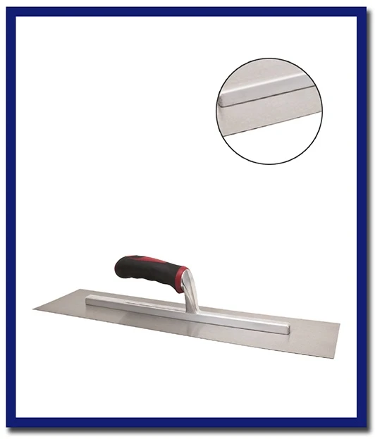 DTA Bright Steel Trowel Plaster - 1 Pc - Stone Doctor Australia - Hardware > Adhesive Trowels > Plastering Trowel