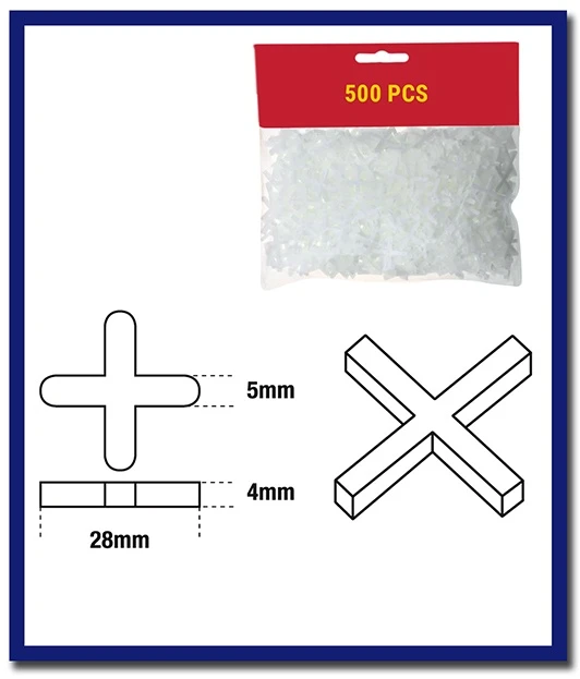 DTA Cross Spacers - 1 Pack - Stone Doctor Australia - Porcelain & Ceramic > Tiling > Cross Spacers