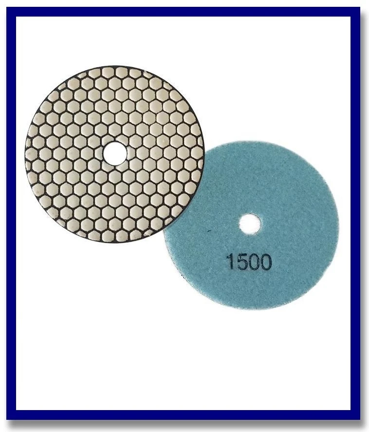 SDA Premium Dry Grinding Diamond V'cro Pad - Stone Doctor Australia - For Dry Grinding - Resin Bond