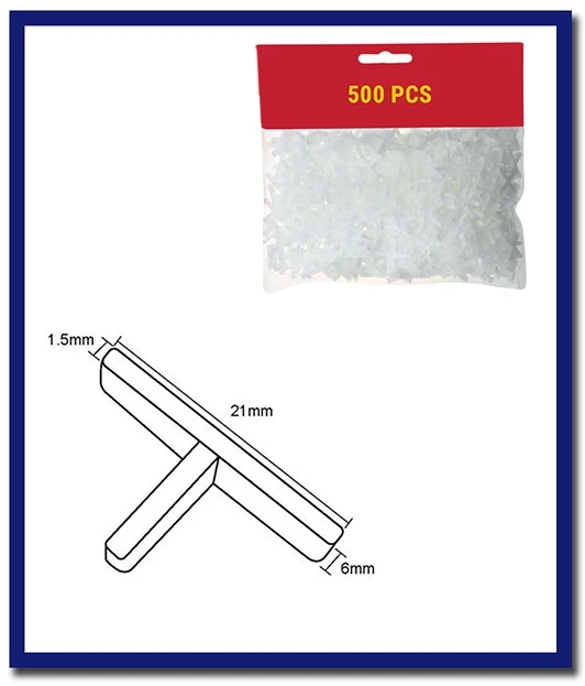 DTA T Shape Spacer - 1 Pack - Stone Doctor Australia - Porcelain & Ceramic > Tiling > T Shape Spacers