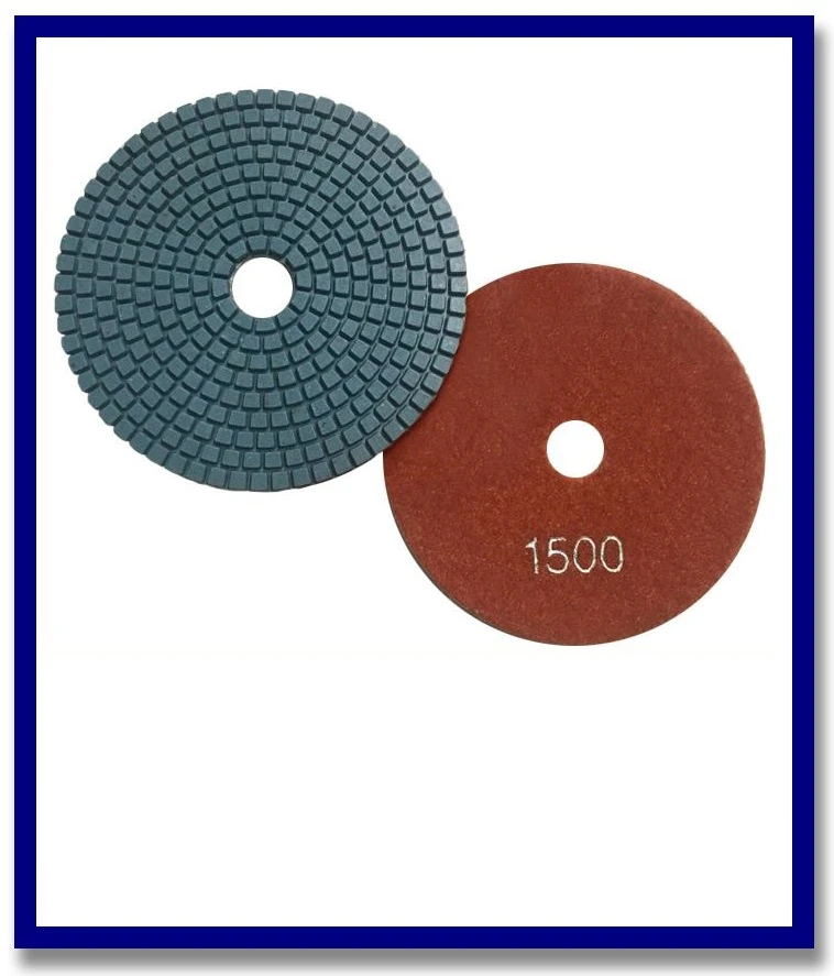 SDA Premium Wet Grinding Diamond V'cro Pad - Stone Doctor Australia - For Dry Grinding - Resin Bond