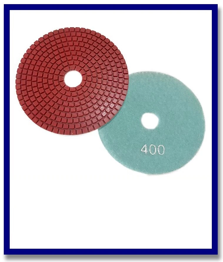 SDA Premium Wet Grinding Diamond V'cro Pad - Stone Doctor Australia - For Dry Grinding - Resin Bond