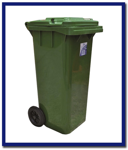 Edco Heavy Duty Bin With Wheels - 1 Unit - Stone Doctor Australia - Cleaning Accessories > Bins > Wheelie Bin