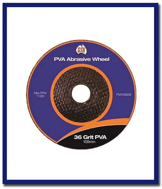 PVA Abrasive Grinding / Polishing Disc 100mm - 1 Pc - Stone Doctor Australia - Hardware > Abrasive Tools > Grinding Disc