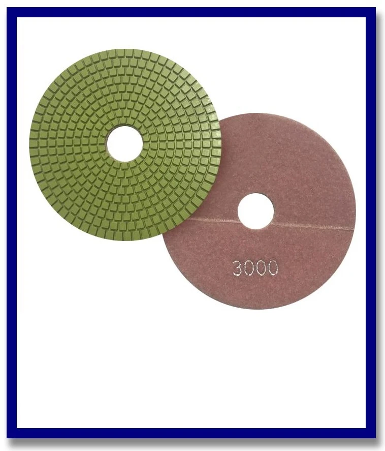 SDA Premium Wet Grinding Diamond V'cro Pad - Stone Doctor Australia - For Dry Grinding - Resin Bond