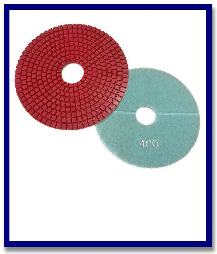 SDA Premium Wet Grinding Diamond V'cro Pad - Stone Doctor Australia - For Dry Grinding - Resin Bond