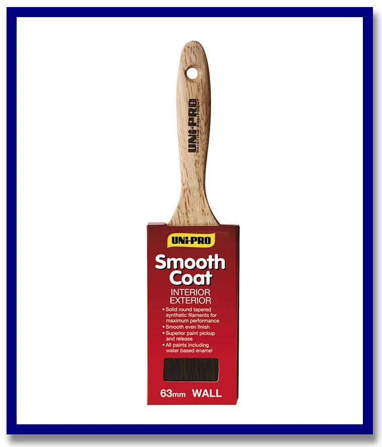 UNi-PRO Smooth Coat Wall Brushes - 1 Pc - Stone Doctor Australia - Painting Equipment > Application > Wall Brushes