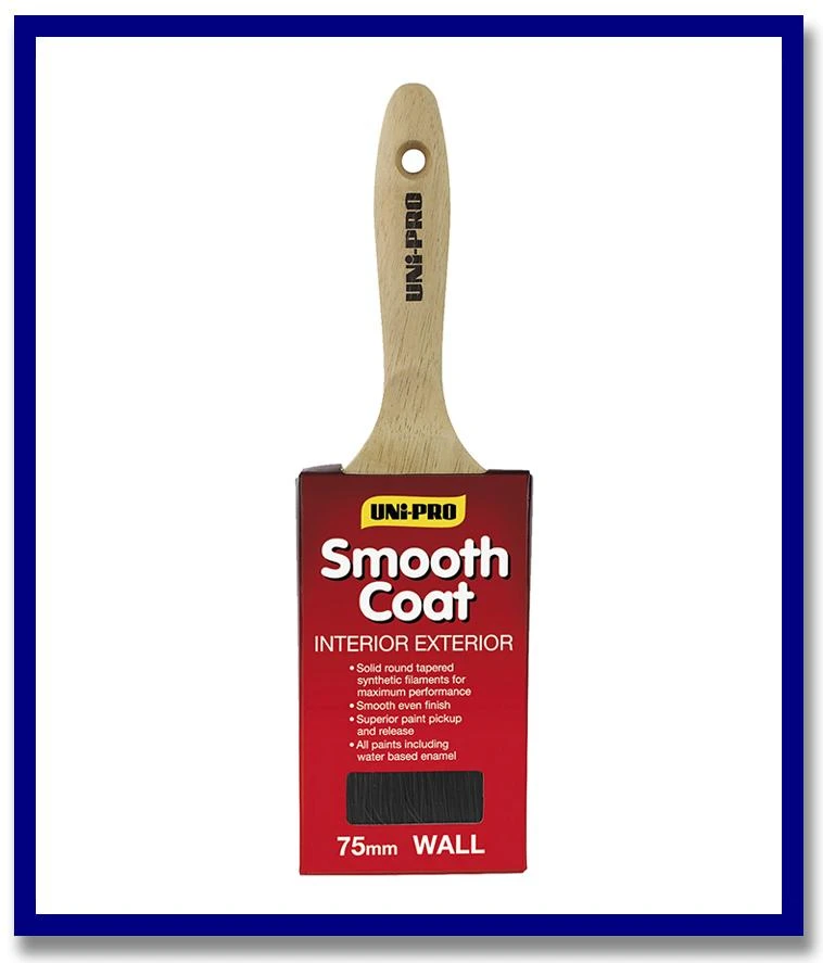 UNi-PRO Smooth Coat Wall Brushes - 1 Pc - Stone Doctor Australia - Painting Equipment > Application > Wall Brushes