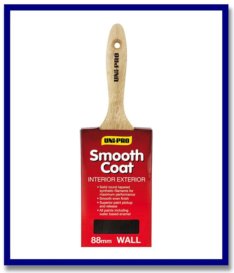 UNi-PRO Smooth Coat Wall Brushes - 1 Pc - Stone Doctor Australia - Painting Equipment > Application > Wall Brushes