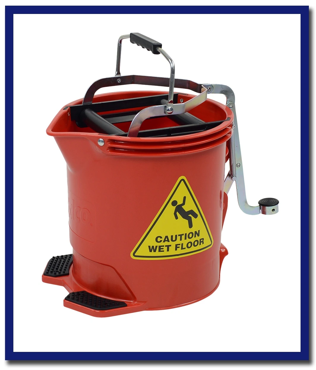 Edco 15 Litre Wringer Bucket - 1 Unit - Stone Doctor Australia - Cleaning Accessories > Mopping > Buckets