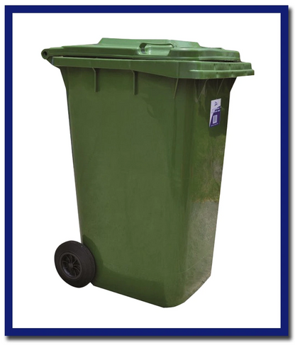 Edco Heavy Duty Bin With Wheels - 1 Unit - Stone Doctor Australia - Cleaning Accessories > Bins > Wheelie Bin