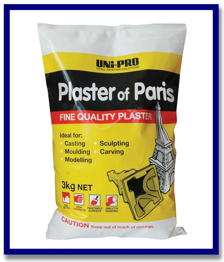 UNi-PRO Plaster of Paris (Molding Plaster) - 1 Bag - Stone Doctor Australia - Painting Equipment > Preparation > Plastering