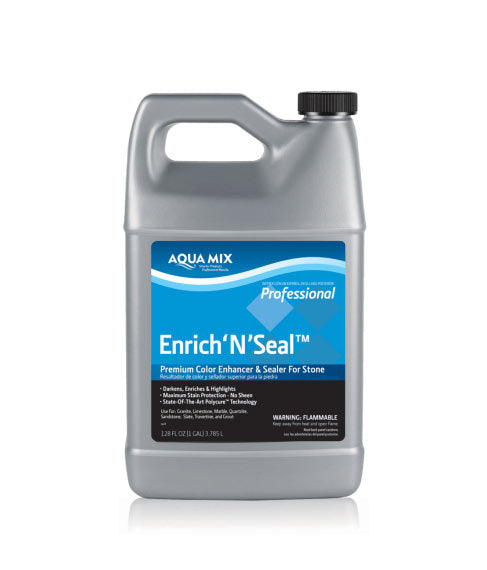 Aqua Mix Enrich N' Seal Colour Enhancing Sealer 3.8L- Stone Doctor Australia - Natural & Eng Stone Penetr Sealer - Water Base