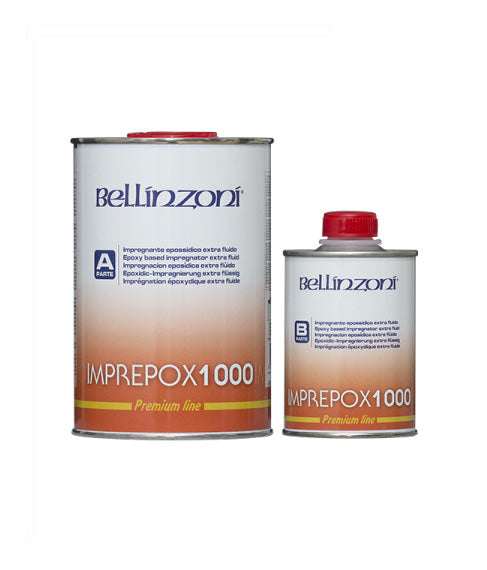 Bellinzoni Imprepox 1000 Premium - 1.25kg Set - Stone Doctor Australia - Epoxy Impregnator