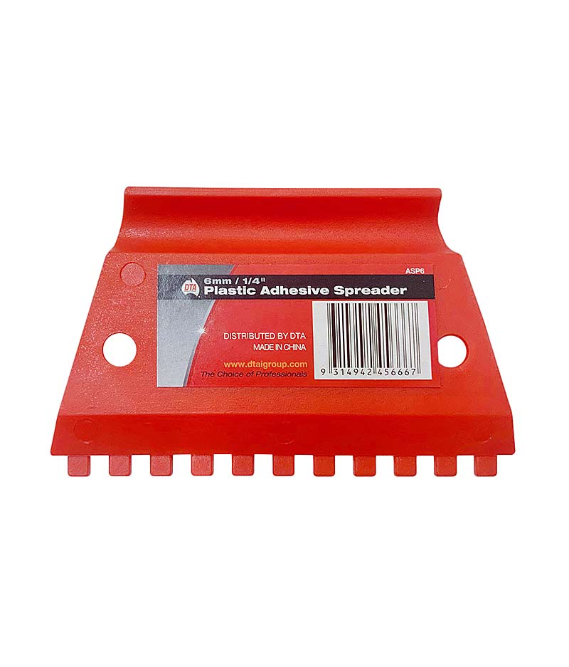 DTA Plastic Adhesive Spreader Notch - 1 Pc - Stone Doctor Australia - Hardware > Adhesive Spreaders > Notch