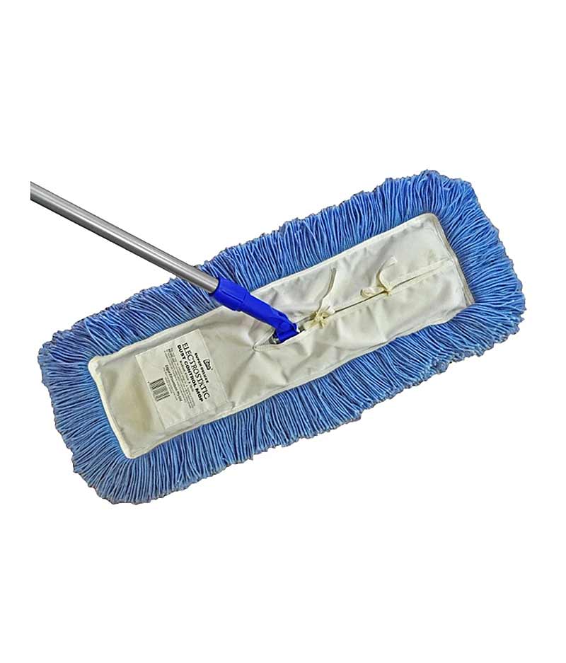 Edco Dust Control Mop Complete Swivel Head & Handle - 1 Unit - Stone Doctor Australia - Cleaning Accessories > Mopping > Dust Control Mop