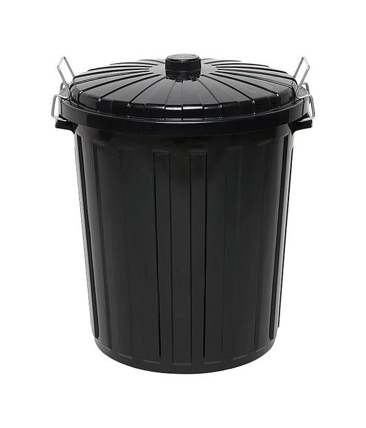 Edco Plastic Garbage Bin With Lid - 1 Unit - Stone Doctor Australia - Cleaning Products > Janitorial > Garbage Bins