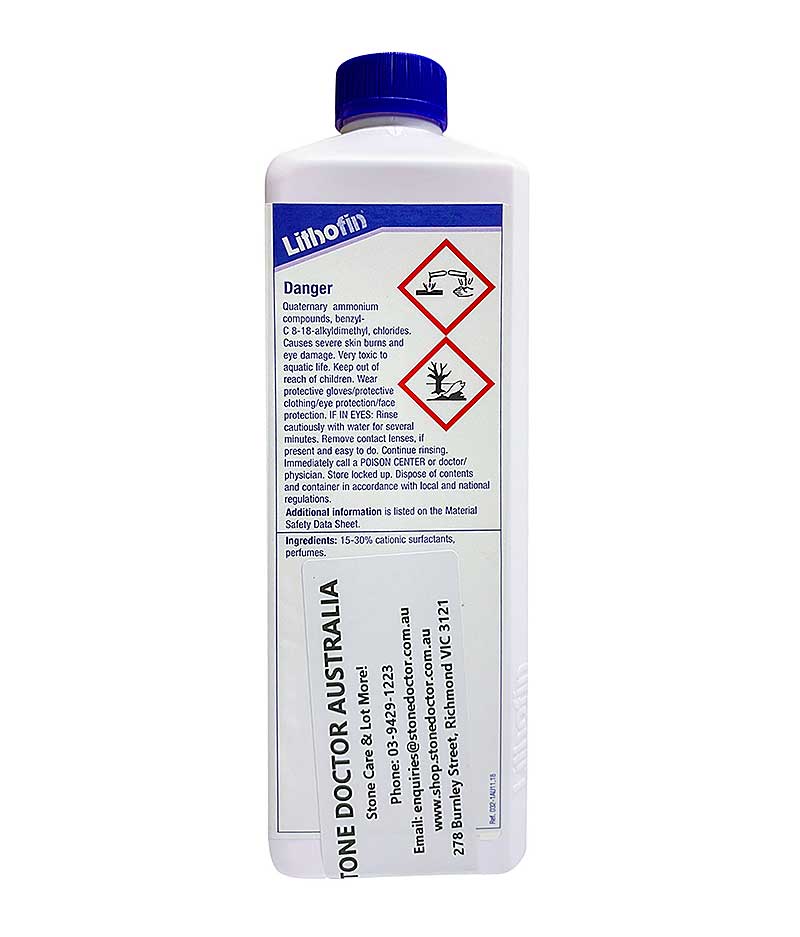 Lithofin ALGEX - 1 Litre (Algaecide) - Stone Doctor Australia - Outdoor Cleaning > Stone Pavers > Algaecide