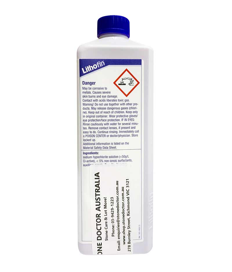 Lithofin MN Outdoor-Cleaner - 1 Litre - Stone Doctor Australia - Natural Stone Pavers > Speciality Chemicals > Dark Mold Removers