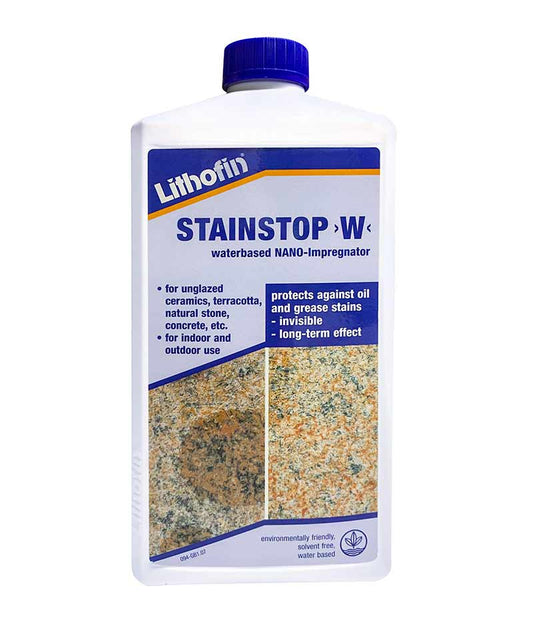 Lithofin MN Stainstop W - Stone Doctor Australia - Natural Stone > Protective Treatment > Premium Water Based Penetrating Sealers