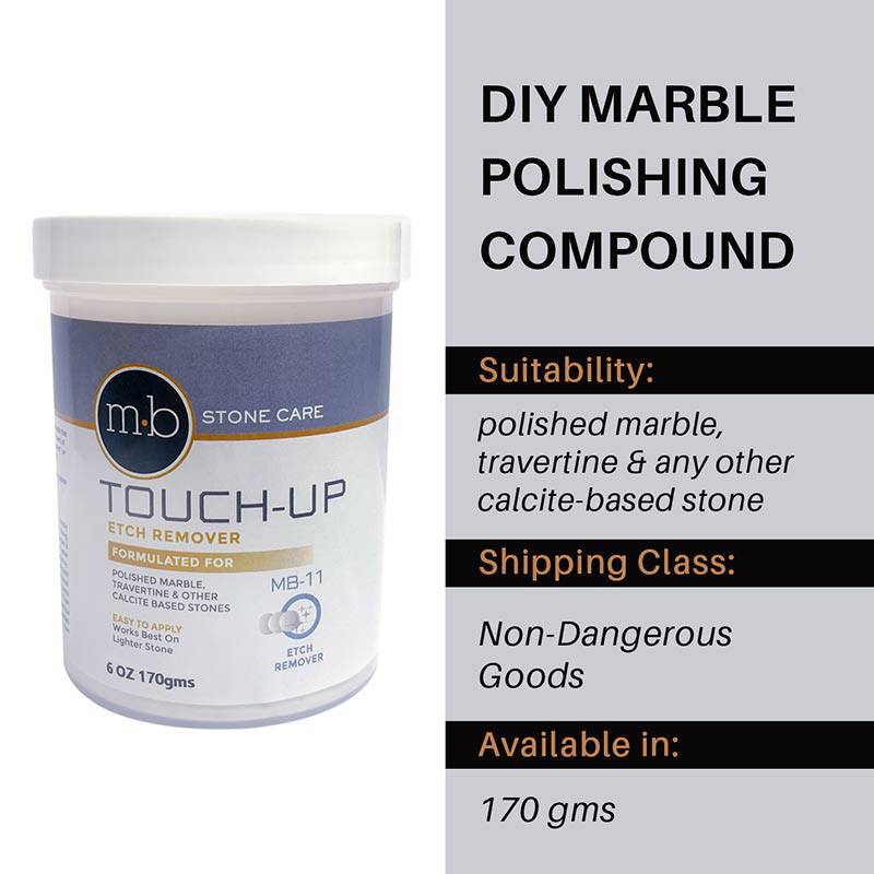 MB11 Marble Etch Remover - 170gms - Stone Doctor Australia - Marble Polishing Compound - DIY