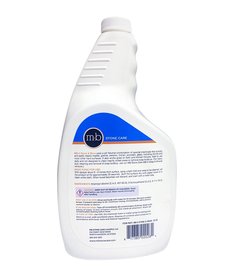 MB5 Stone And More Multi-Surface Cleaner – 946ml - Stone Doctor Australia - Natural Stone > Bathroom Tiles > Cleaning Product