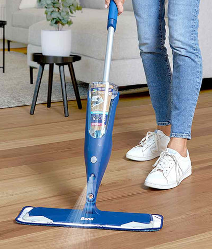 Timber Floor Mopping Kit with Refillable Cartridge